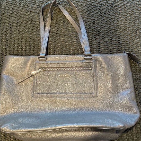 Cole Haan Leather Tote Bag - Picture 1 of 5